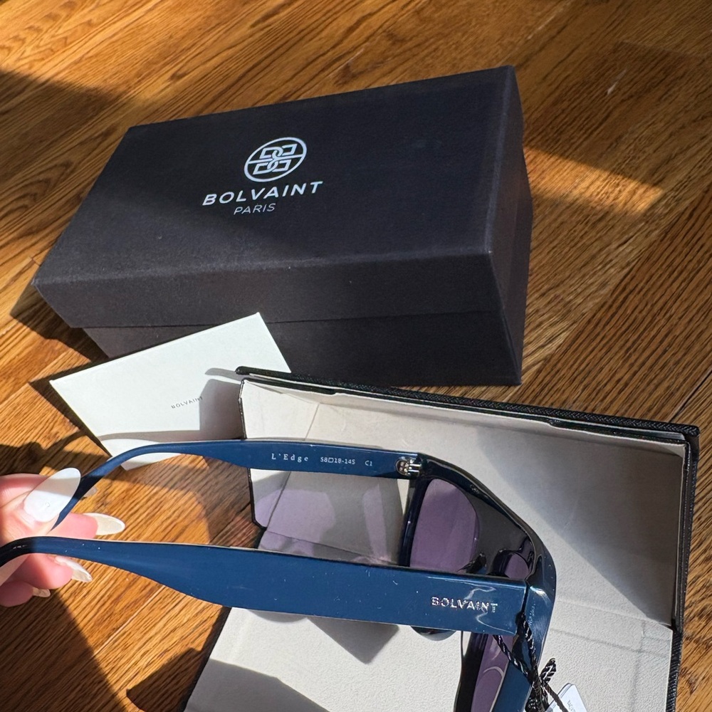Brand New Women's Bolivant Paris Blue Sunglasses - Picture 2 of 7